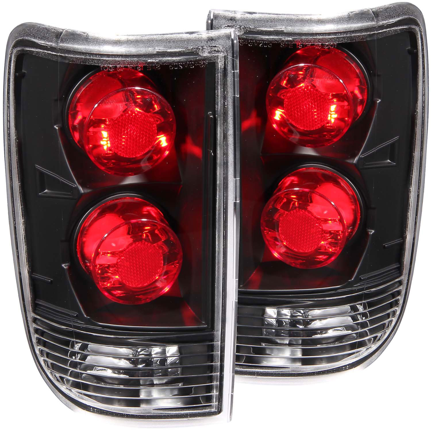 ANZO 211005 | USA Oldsmobile Bravada Taillights Black; 1996-2001