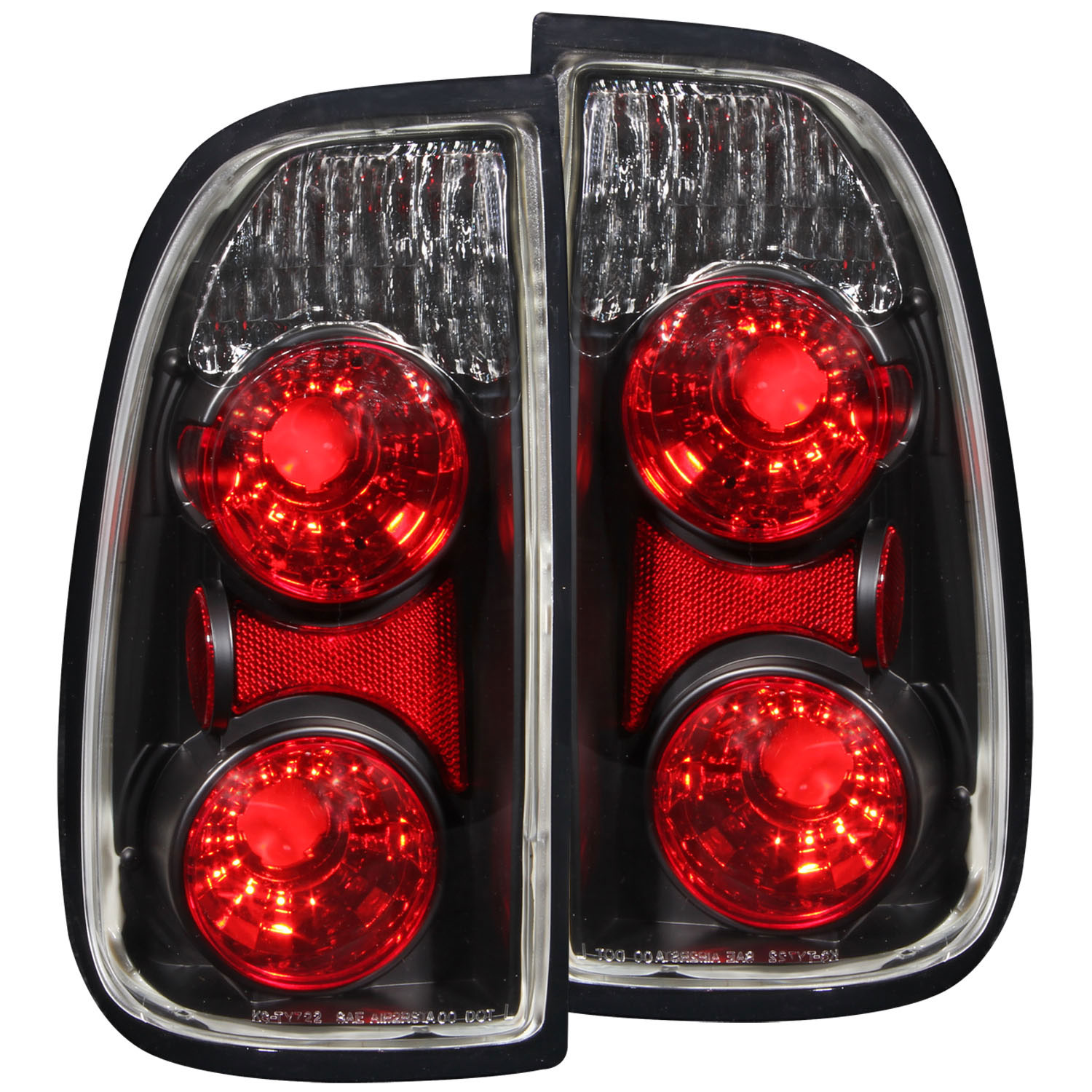 ANZO 211126 - ANZO USA Toyota Tundra Std Bed/Reg Cab Access Taillights ...