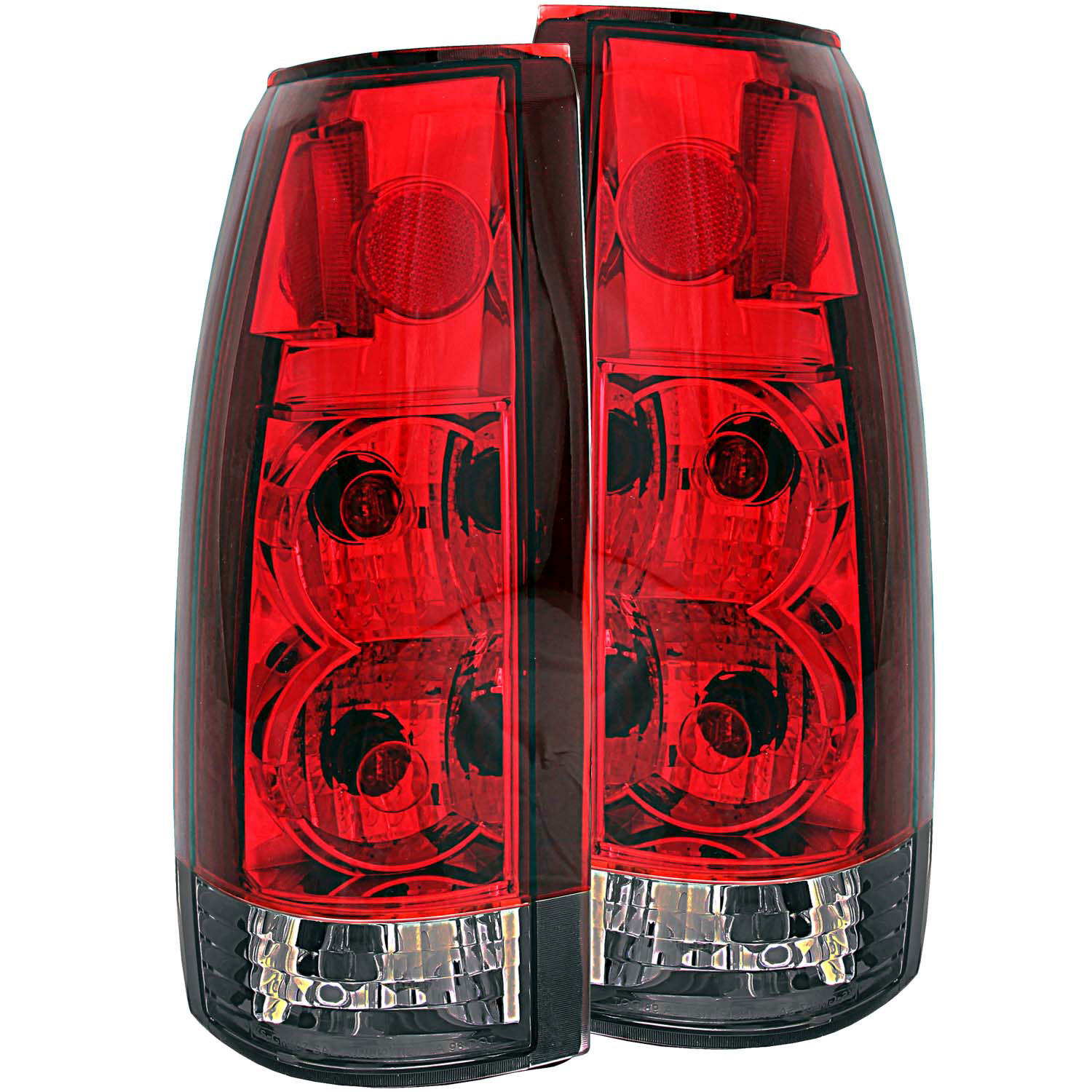 ANZO 211157 | USA GMC Yukon Taillights Red/Smoke G2; 1992-1999