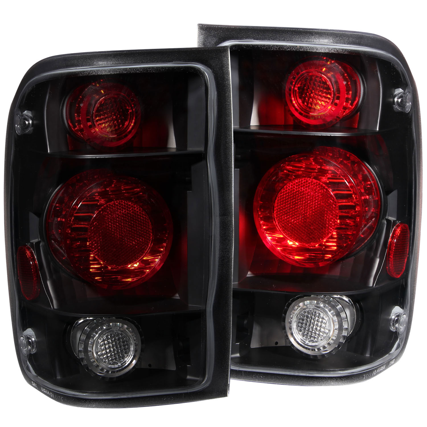 ANZO 211178 | USA Ford Ranger Taillights Dark Smoke G2; 1998-2000