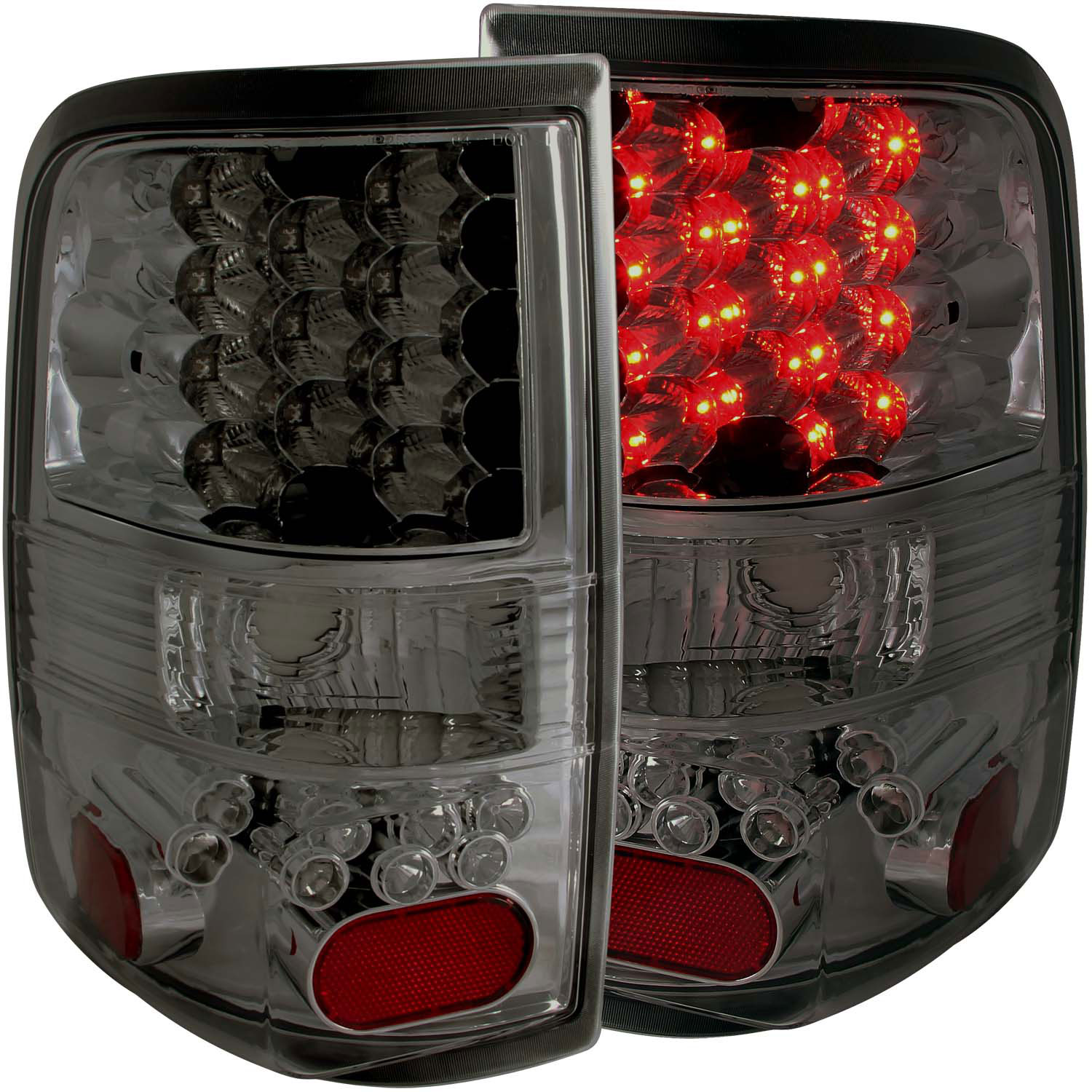 ANZO 311171 | USA Ford F-150 Led Taillights Smoke; 2004-2006