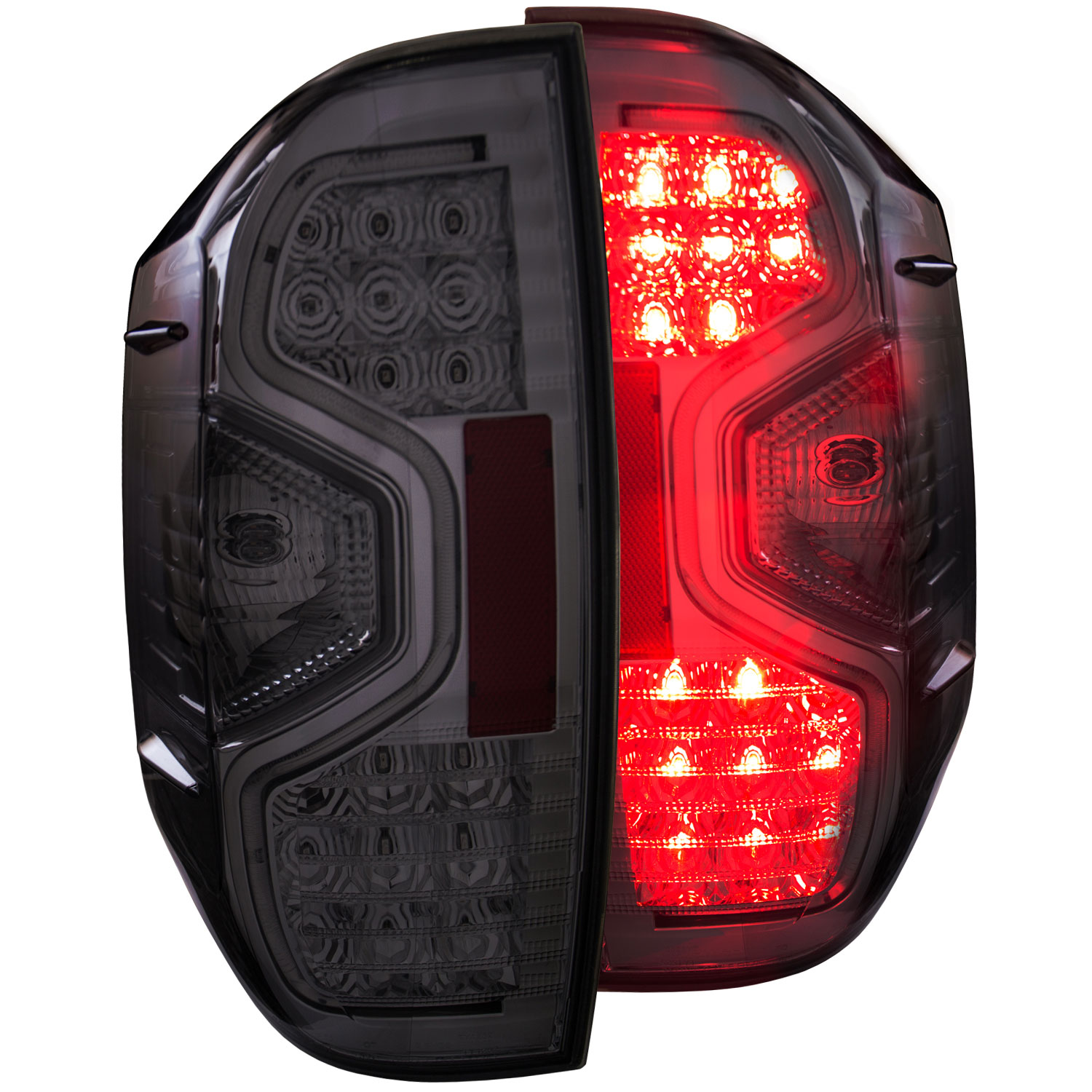 ANZO 311234 | USA Toyota Tundra Led Taillights Smoke; 2014-2019