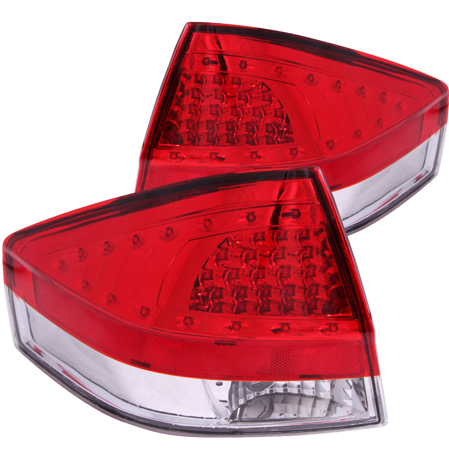 ANZO 321197 | USA Ford Focus Led Taillights Red/Clear; 2008-2011