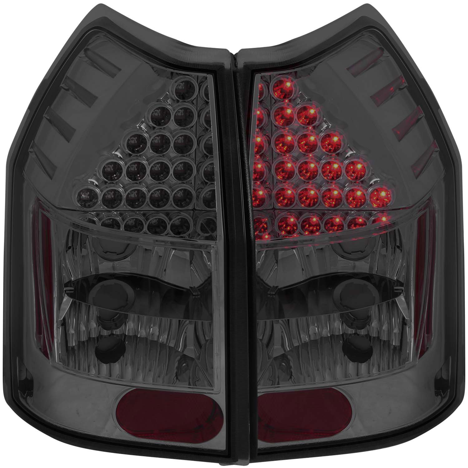 ANZO 321232 | USA Dodge Magnum Led Taillights Smoke; 2005-2008