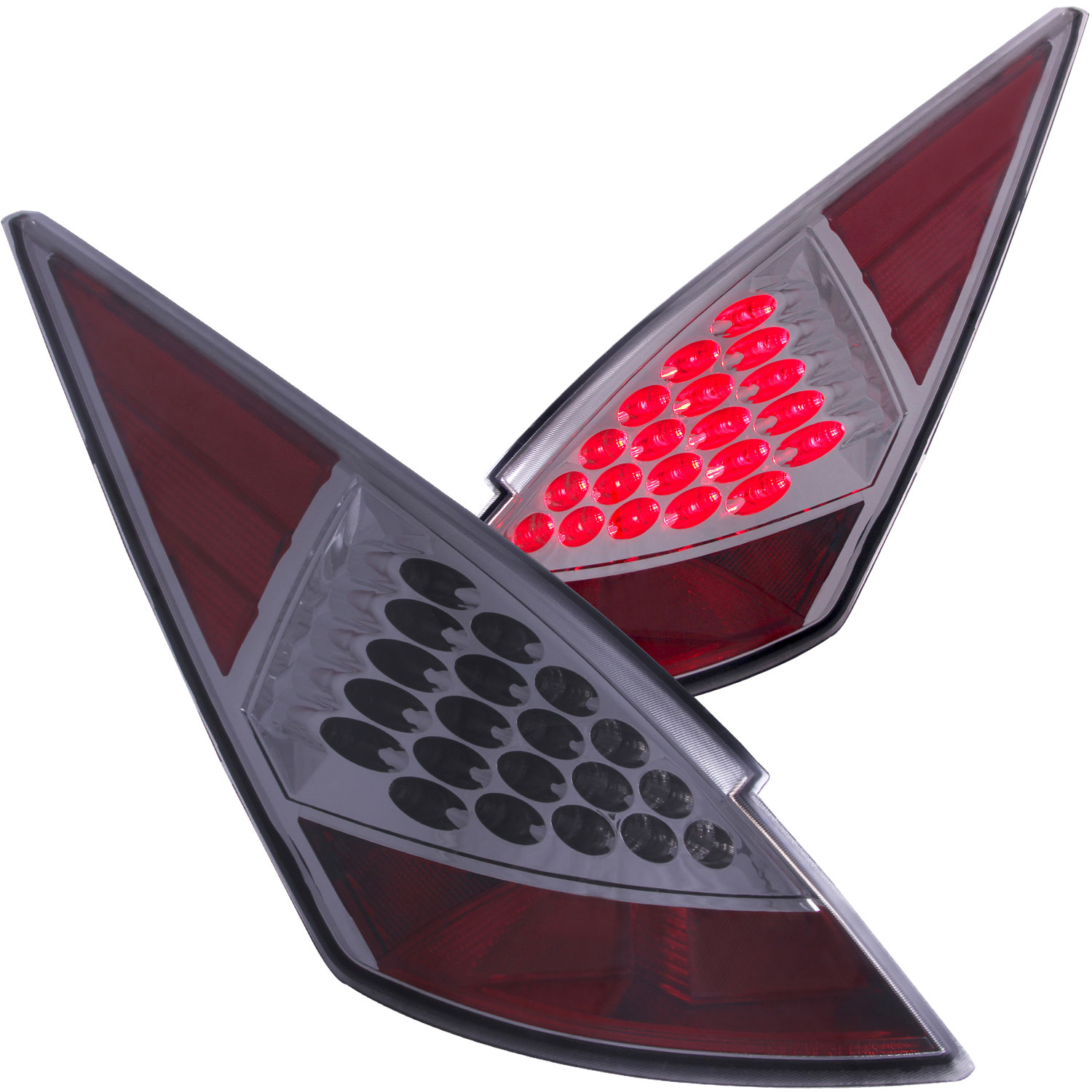 ANZO 321254 | USA Nissan 350z Led Taillights Smoke; 2003-2005