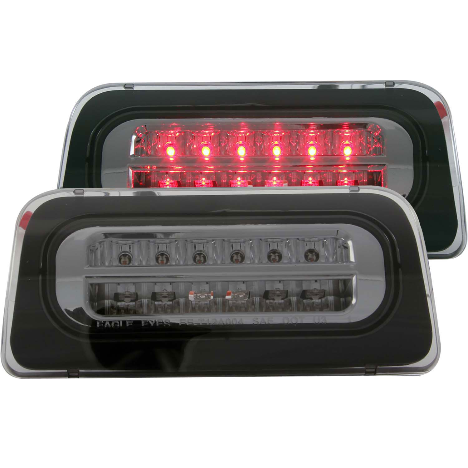 ANZO 531043 | USA Chevrolet S-10 Single Cab Led 3rd Brake Light Smoke; 1995-2005