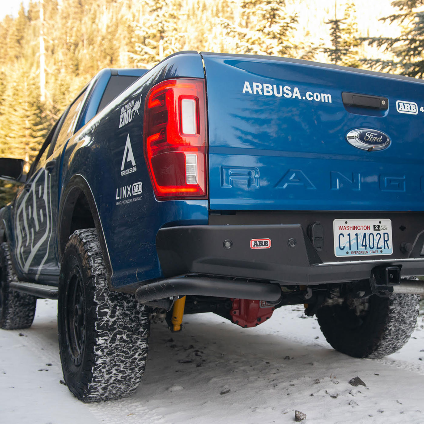 ARB 5740200 | Summit Rear Bumper Lower Tube 19-20 Ford Ranger Suite OE Towbar; 2019-2020