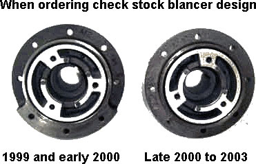 ASP 820117 | Mustang V6 Harmonic Balancer Crank Pulley; 1999-2000