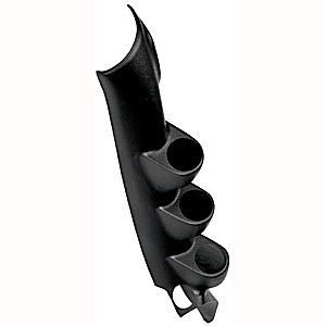 AutoMeter 12213 | Autometer 93-02 Pontiac Firebird T-Top / 97-02 Chevrolet Camaro T-Top 52mm Black Triple Pillar Pod; 1993-2002