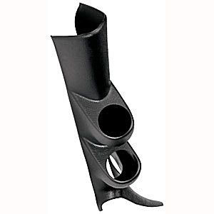 AutoMeter 17106 | Autometer 99-06 Chevy Silverado/GMC Sierra/Duramax (w/ Speaker) 52mm Dual Pillar Pod Black; 1999-2006