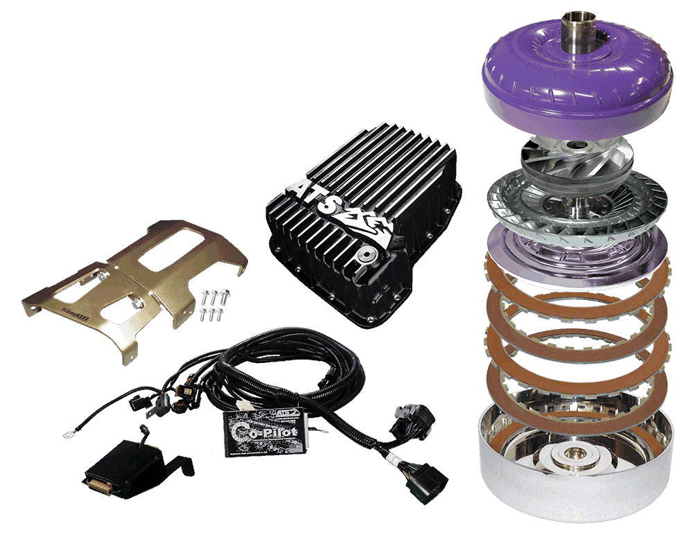 ATS Diesel 3138002326 | 2007.5+ Dodge 68RFE Cummins 6.7L Billet Transmission Upgrade Kit w/ Co-Pilot; 2007-2007