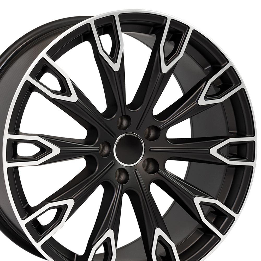 OE Wheels au32-20090-5112-33mb1 | 20 Replica Wheel AU32 Q Series Rim 20x9 Satin Machd Wheel Audi A8 1997-2018; 1997-2018