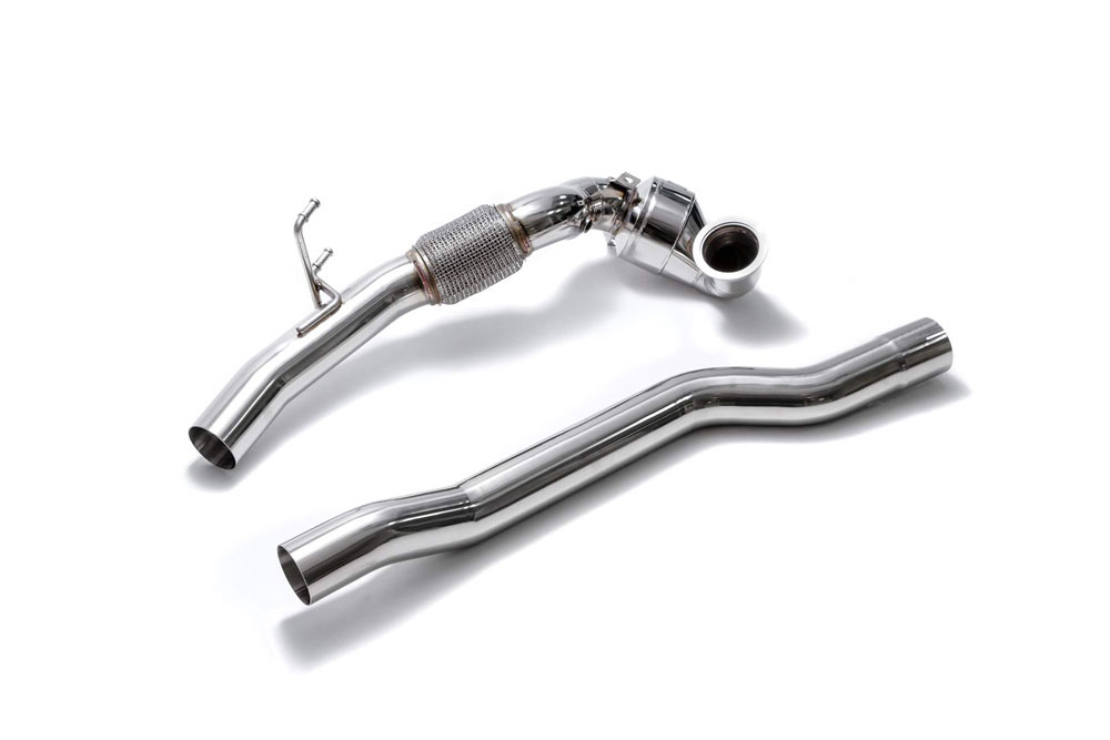 Armytrix AU8ST-CD | ARMYTRIX Sport Cat-Pipe with 200 CSPI Catalytic Converters Audi TT MK3 8S 2.0L; 2015-2020