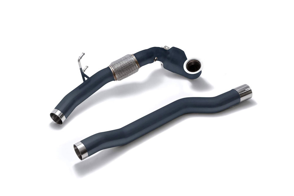 Armytrix AU8ST-CDC | ARMYTRIX Ceramic Coated Sport Cat-Pipe with 200 CSPI Catalytic Converters Audi TT MK3 8S 2.0L; 2015-2020