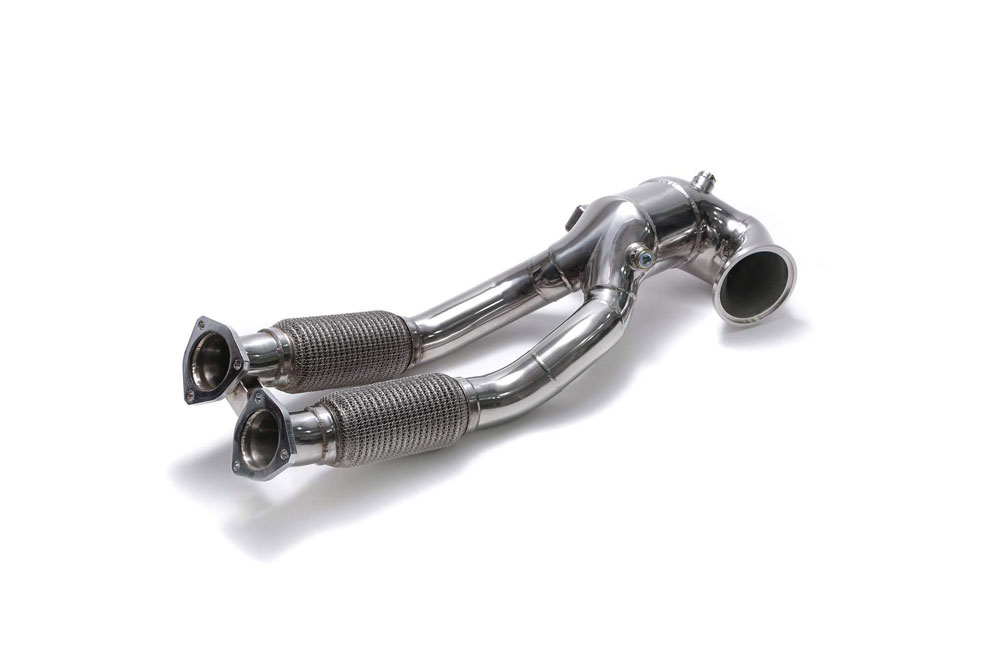 Armytrix AU8VR-BCD | ARMYTRIX Sport Main Cat-Pipe w/200 CPSI Catalytic Converters Audi RS3 8V; 2017-2020