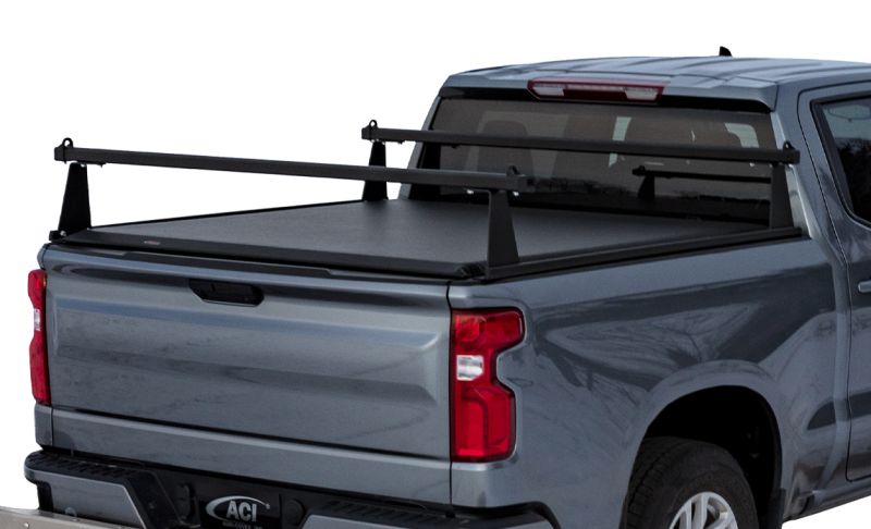 Access f4050072 | ADARAC 22+ Toyota Tundra 6ft 6in Bed (Bolt On) Aluminum M-Series Truck Rack - Matte Black; 2022-2023