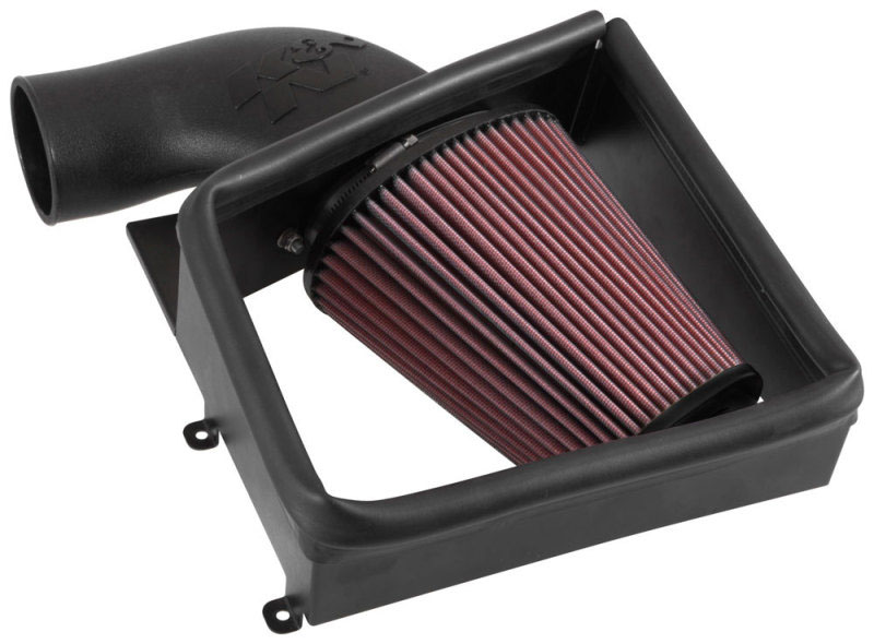 K&N Engineering 631132 | K&N 2011-2016 BMW 535i L6-3.0L F/I Aircharger Performance Intake; 2011-2016