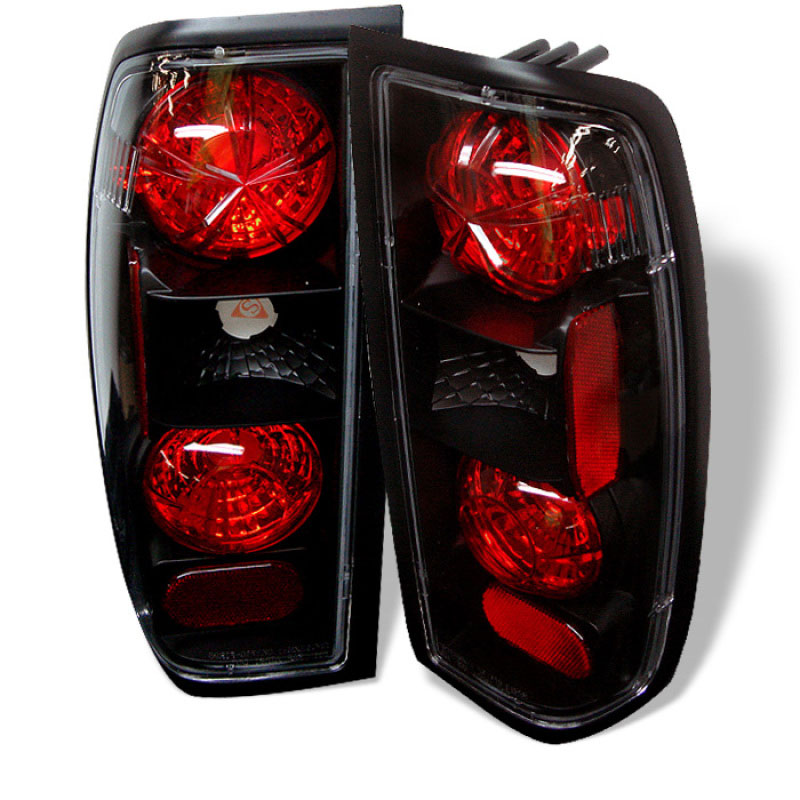 SPYDER 5006837 | Spyder Nissan Frontier Altezza Tail Lights - Black - (ALT-YD-NF98-BK); 1998-2000