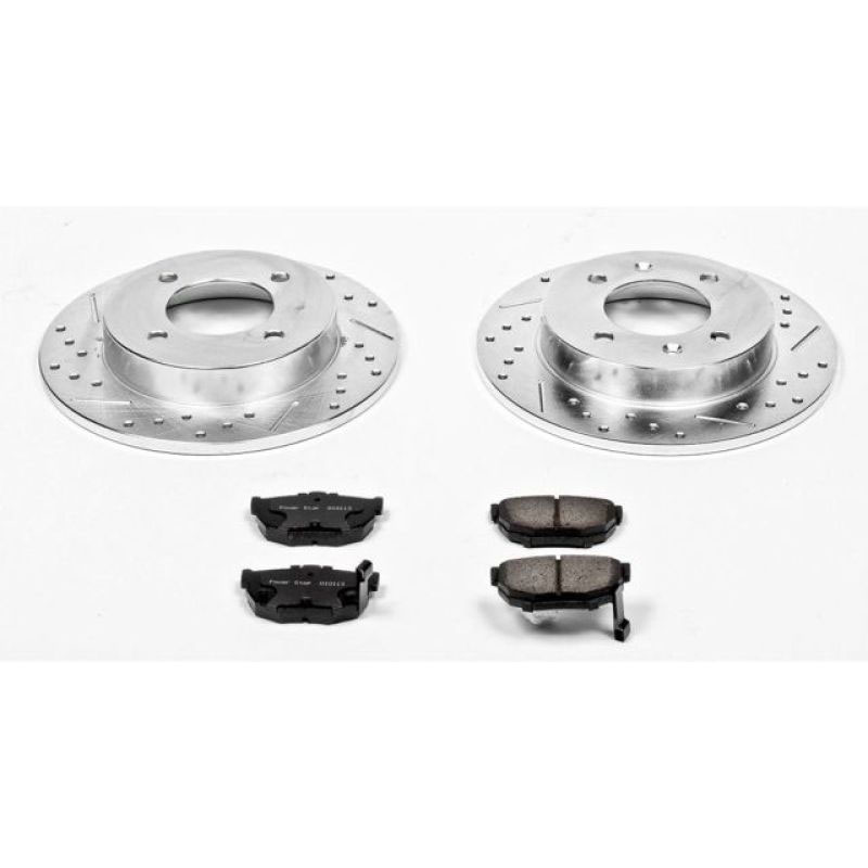 PowerStop k3106 | Power Stop 97-06 Hyundai Elantra Rear Z23 Evolution Sport Brake Kit; 1997-2006