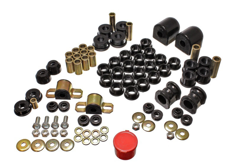 Energy Suspension 7.18104g | 91-94 Nissan Sentra/NX1600/2000 Black Hyper-Flex Master Bushing Set; 1991-1994