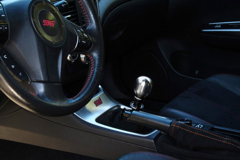 Perrin Performance psp-inr-131-2 | Perrin BRZ/FR-S/86 Brushed Barrel 1.85in Stainless Steel Shift Knob; 2013-2020