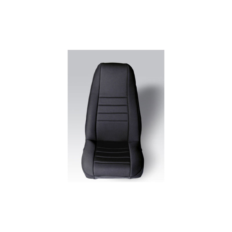 Rugged Ridge 13212.01 | Neoprene Front Seat Covers 76-90 Jeep CJ / Jeep Wrangler; 1976-1990