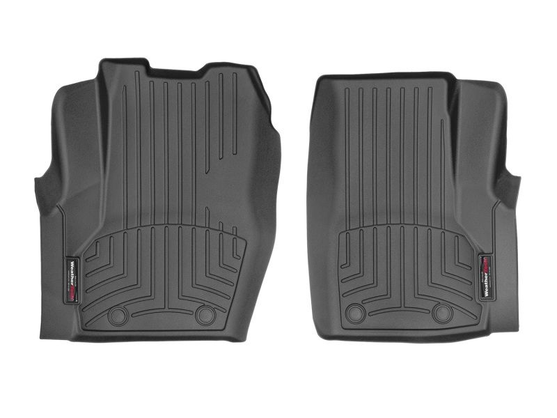 WeatherTech 4415651 | 04-15 Freightliner M2 Front FloorLiner - Black; 2004-2015