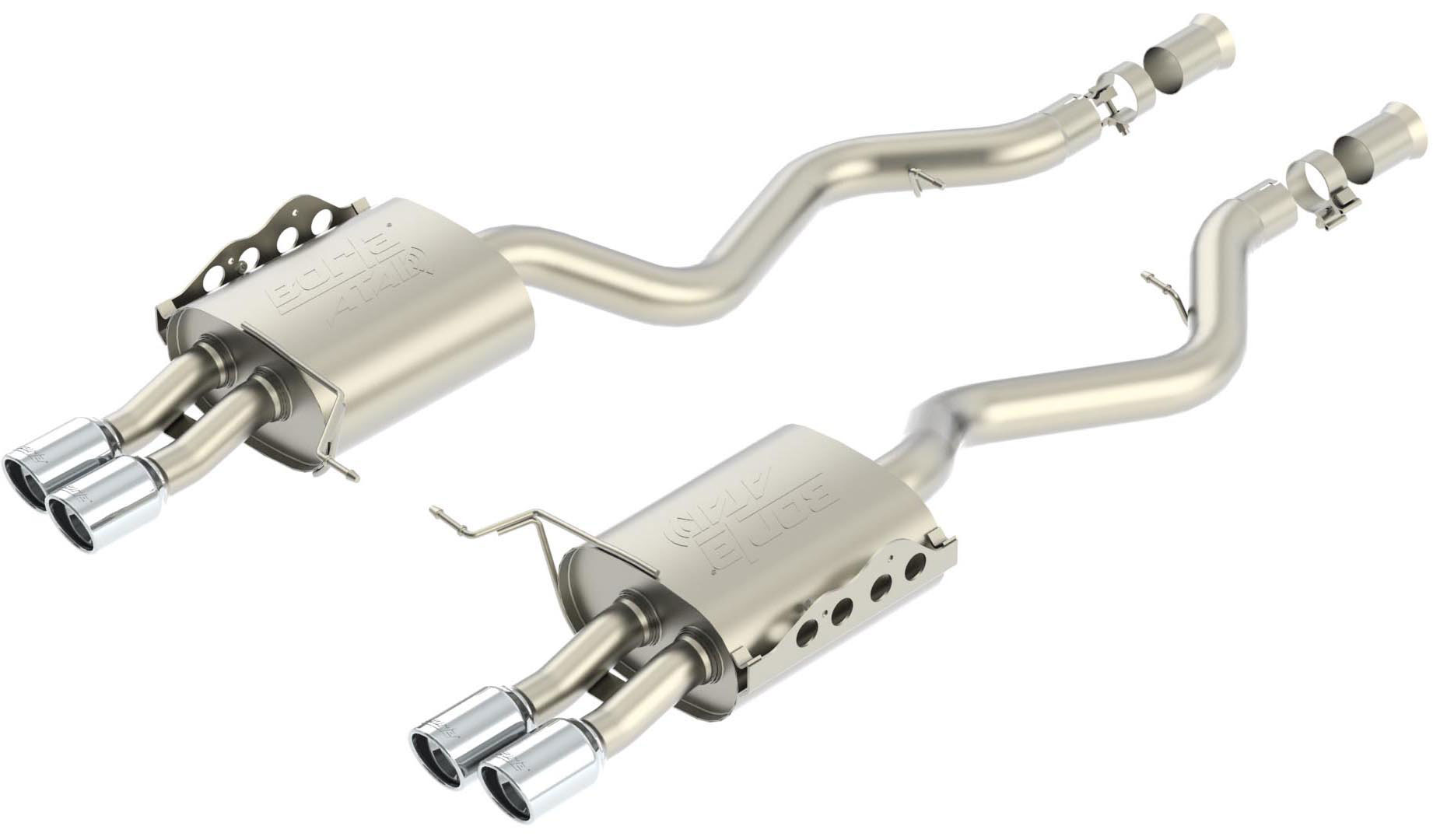 Borla 11802 | BMW M3 2DR Rear Section Exhaust Aggressive - ATAK; 2008-2013