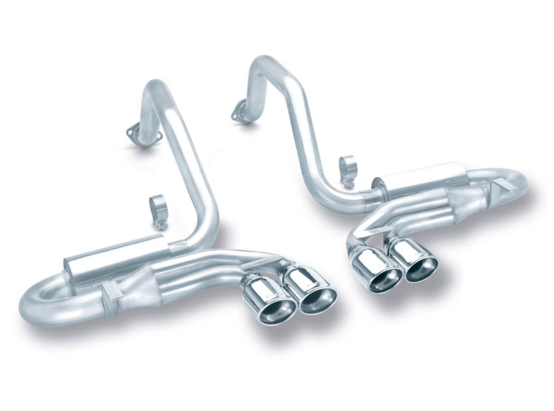 Borla 140039 | CORVETTE 5.7L AT/MT Oval Tips C5 - Sport System; 1997-2004