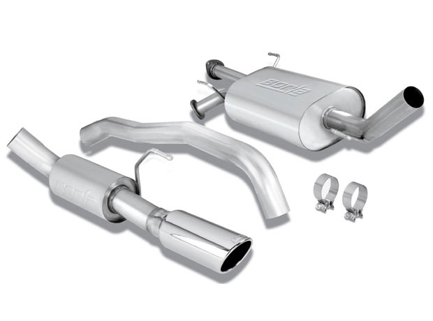 Borla 140277 | BORLA Toyota Sequoia 5.7L Stainless Steel Cat-Back System; 2008-2012