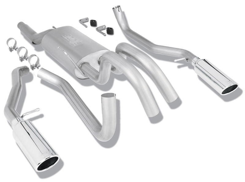 Borla 140291 | F-150 Stainless Steel Cat-Back System; 2009-2009