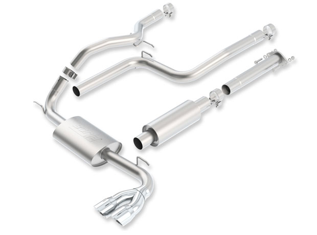 Borla 140400 | Ford Focus Stainless Steel Cat-Back System; 2012-2015