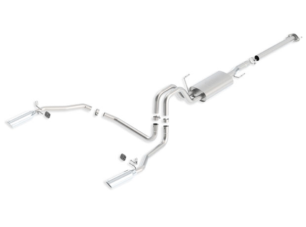 Borla 140417 | Ford F-150 5.0L Cat-back system Aggressive ATAK; 2011-2014