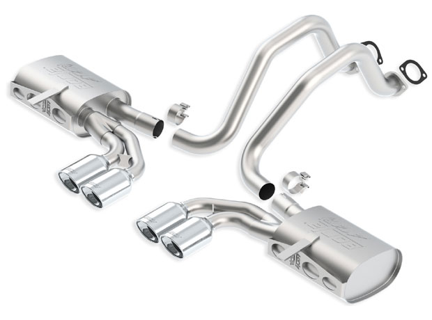 c5 axle back exhaust