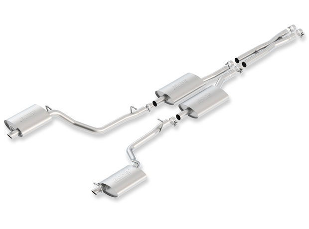 Borla 140448 | Charger / 300 3.6L V6 Cat-Back System w/X-Pipe Touring; 2011-2014