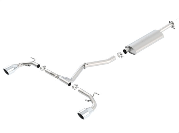 Borla 140496 | Subaru BRZ Cat-Back Exhaust System; 2013-2017