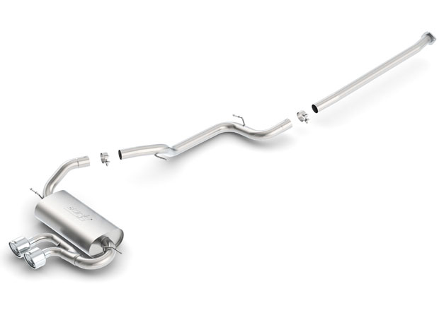 Borla 140504 | Ford Focus ST Cat-Back Exhaust Touring; 2013-2015