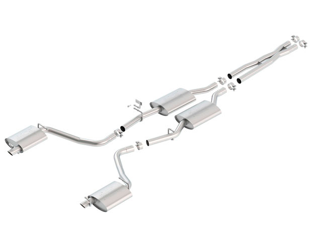 Borla 140686 | Chrysler 300 ATAK Cat-Back Exhaust System, C, C Platinum, Limited, S, Touring V6 3.6; 2015-2021