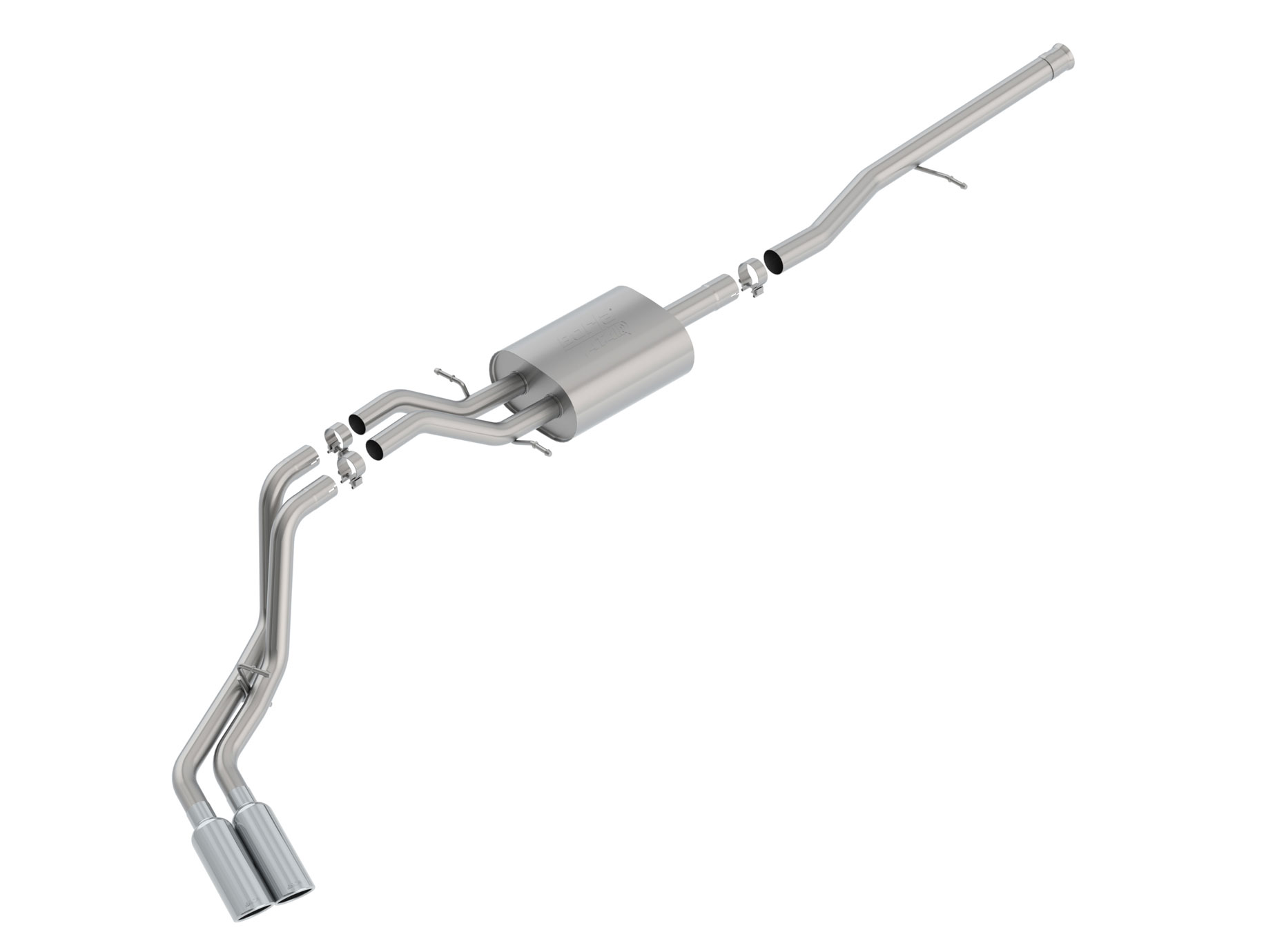 Borla 140797 | Silverado 1500 5.3L Cat-Back Exhaust ATAK Side Exit; 2014-2019