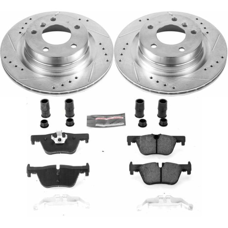 PowerStop k6656 | Power Stop 14-16 BMW 228i Rear Z23 Evolution Sport Brake Kit; 2014-2016