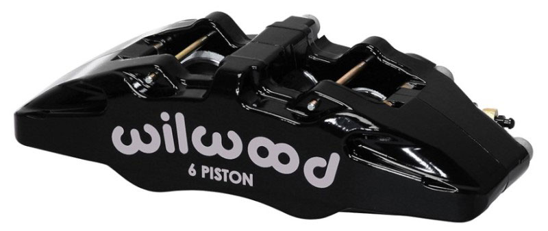 Wilwood 120-13432-bk | Caliper-Forged Dynapro 6 5.25in Mount-R/H 1.62/1.38in/1.38in Pistons 1.10in Disc