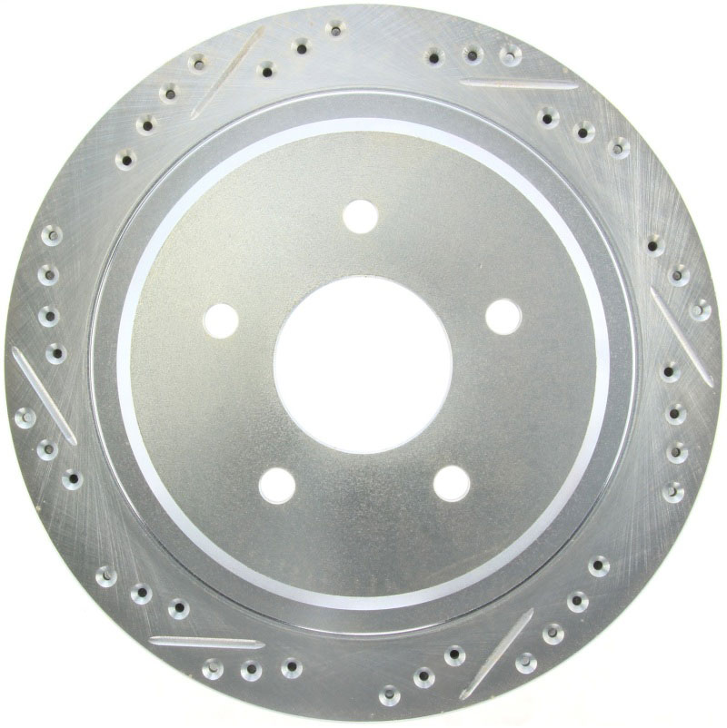 Stoptech 227.62062R | StopTech Cadillac XLR Select Sport Drilled/Slotted Rotor, Rear Right; 2004-2009