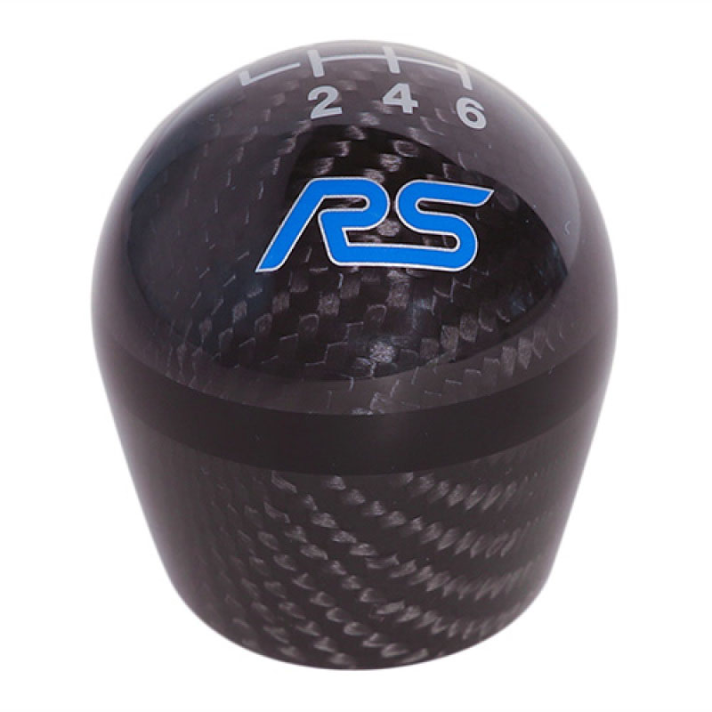 Ford Racing M-7213-FRSCF | Focus RS Black Carbon Fiber Shift Knob 6 Speed