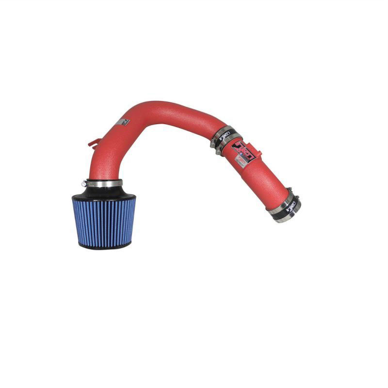 Injen SP1202WR | Cold Air Intake Subaru Sti 2.5L Turbo, WRX 2.0L Turbo w/ MR Technology, Wrinkle Red; 2004-2007