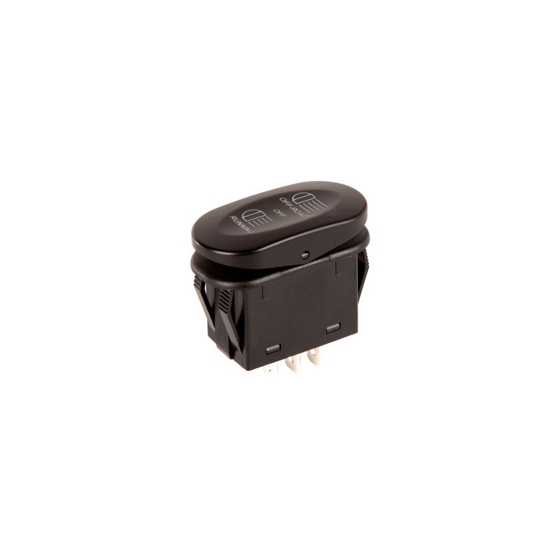 Rugged Ridge 17235.11 | Switch 3 Position Off-Road/Running Light