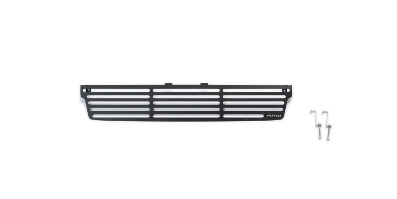 Putco 87196 | 15-19 GMC Sierra HD - Stainless Steel - Black Bar Design Bumper Grille Bumper Grille Inserts; 2015-2019