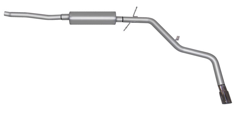 Gibson 612206 | 02-04 Nissan Frontier SC 3.3L 2.5in Cat-Back Single Exhaust - Stainless; 2002-2004