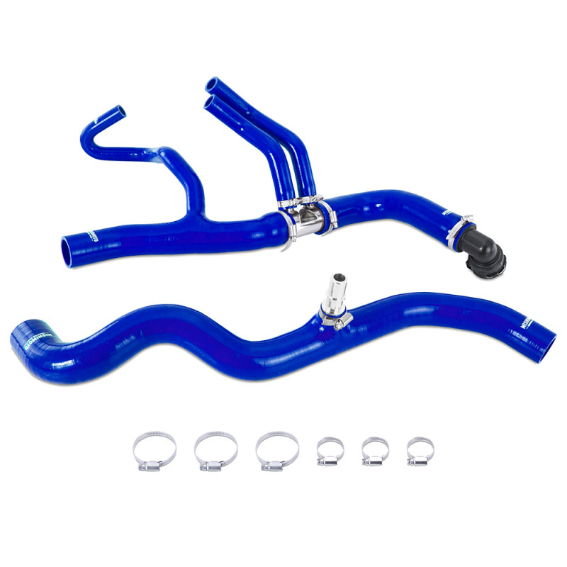 Mishimoto mmhose-f35t-17bl | 17-19 Ford Raptor 3.5L EcoBoost Blue Silicone Coolant Hose Kit; 2017-2019