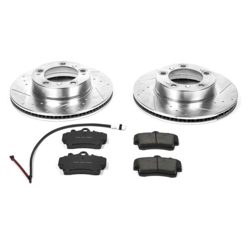 PowerStop k850 | Power Stop 97-04 Porsche Boxster Front Z23 Evolution Sport Brake Kit; 1997-2004