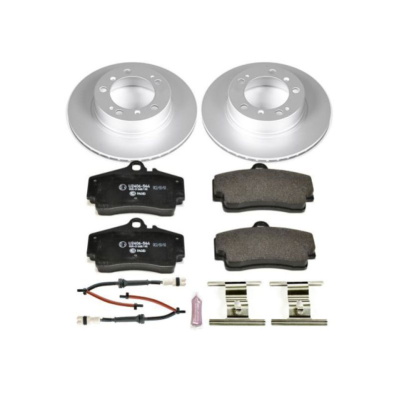 PowerStop esk857 | Power Stop 97-04 Porsche Boxster Rear Euro-Stop Brake Kit; 1997-2004